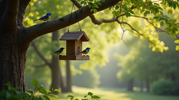 Mangeoire connectée : optimisez l'observation de vos oiseaux