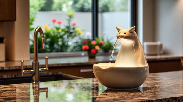 Top 5 avantages des fontaines à eau céramique pour chats
